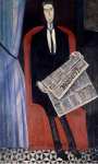 Derain Andre Portrait of a Man with a Newspaper Chevalier X  - Hermitage
